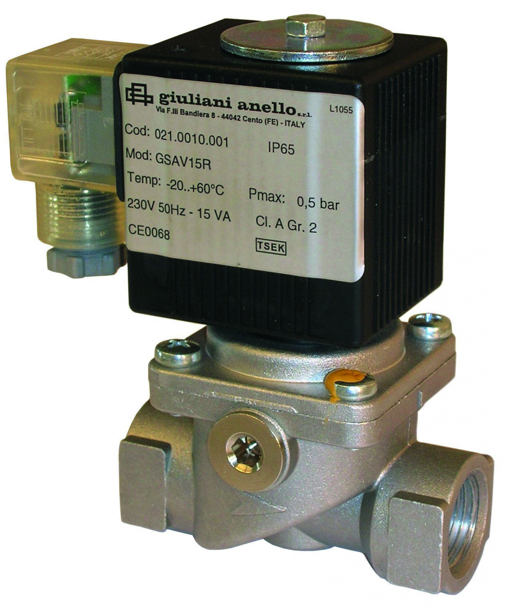 Electroventile cu rearmare automată, seriile GSAV, GSAV-R și GSAV-2R Electroventile cu rearmare automată, seriile GSAV, GSAV-R și GSAV-2R